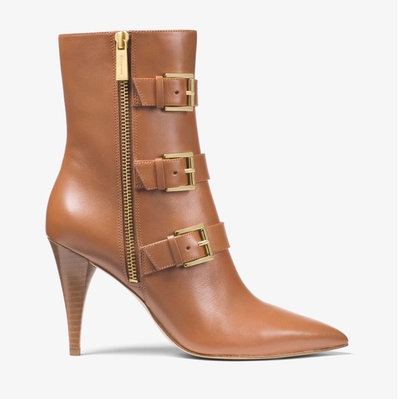Michael Kors Leather Bootie - Picture 2 of 3